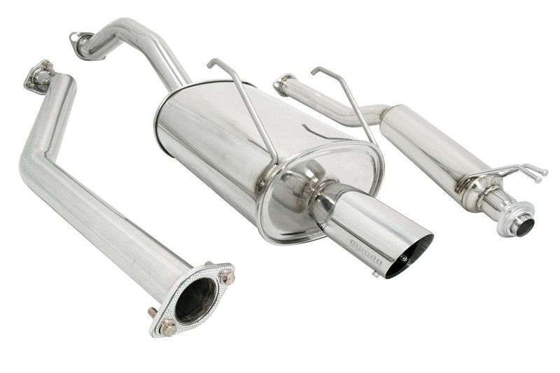 MEGAN 3" Stainless Tip OE RS Catback Exhaust Civic EX 4D Sedan 01-05 ES2