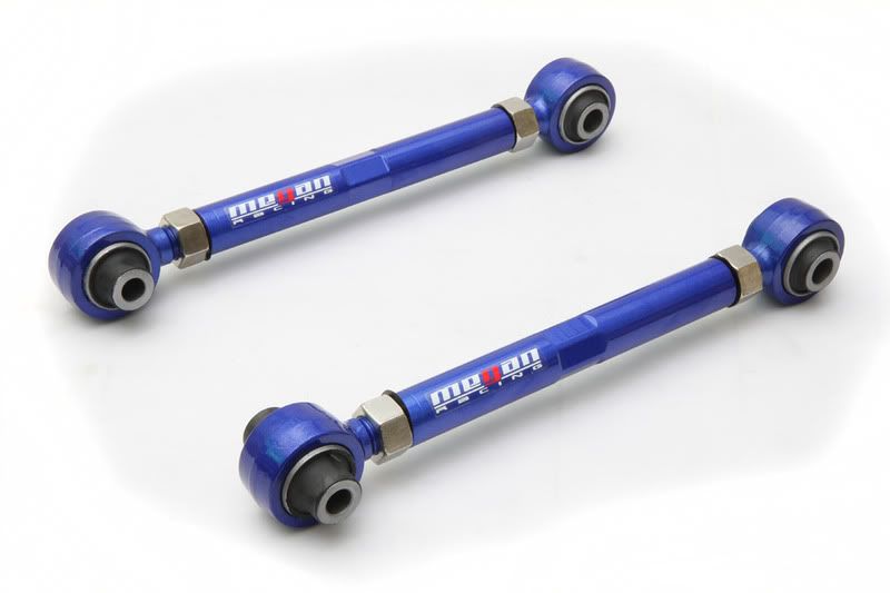 MEGAN 2pc Adjustable Rear Toe Control arm for A3 8P 06-12 Golf Rabbit Mk5 Mk6