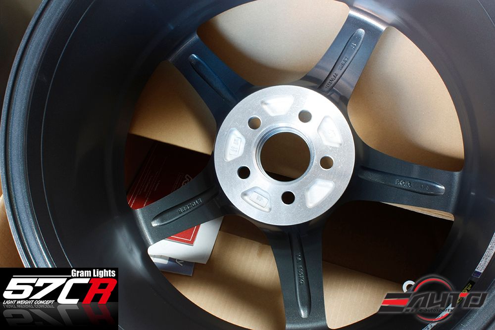 Rays Gram Lights 57CR *GunBlue 2 Wheel Rim 18" 18x9.5 5x120 for Civic Type R FK8