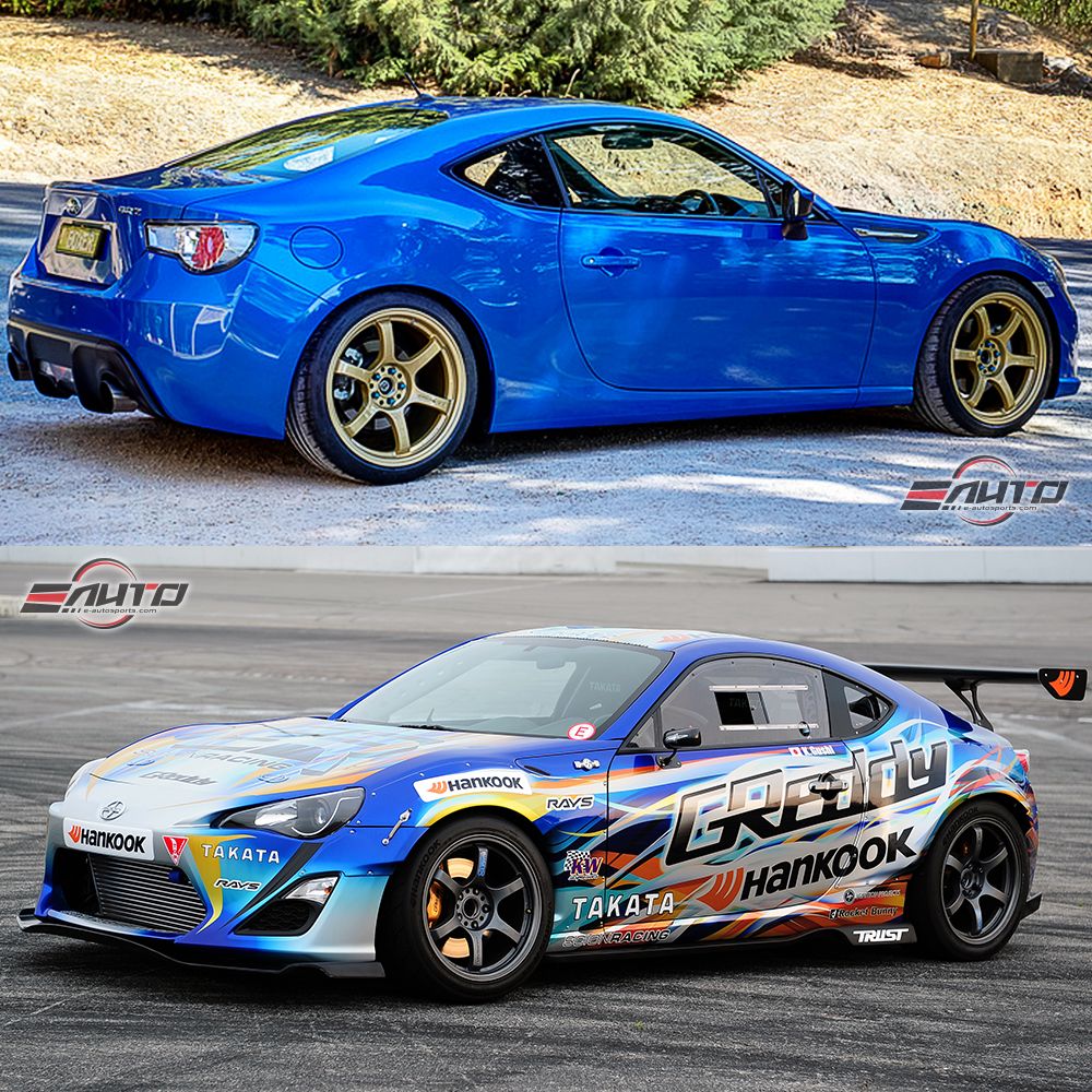 Rays Gram Lights 57DR Semi Gloss Black Wheel BRZ FRS 86 Impreza WRX Forester 18x9.5 +38 5x100