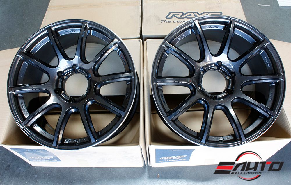 Rays Gram Lights 57Trans-X Super Dark Gunmetal Wheels 20x9 +20