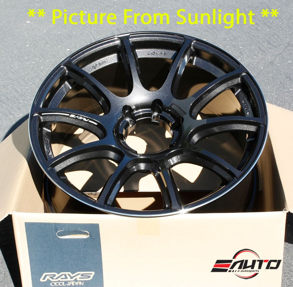 Rays Gram Lights 57Trans-X Super Dark Gunmetal Wheels 20x9 +20 6x139 for LX450 Sequoia Tundra Armada