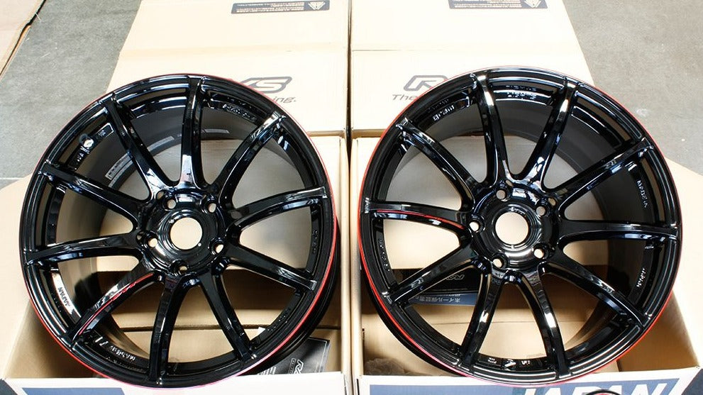 Gram Lights 57Transcend Rev Limit Wheels 18x9.5 +15 5x114 Set of 4