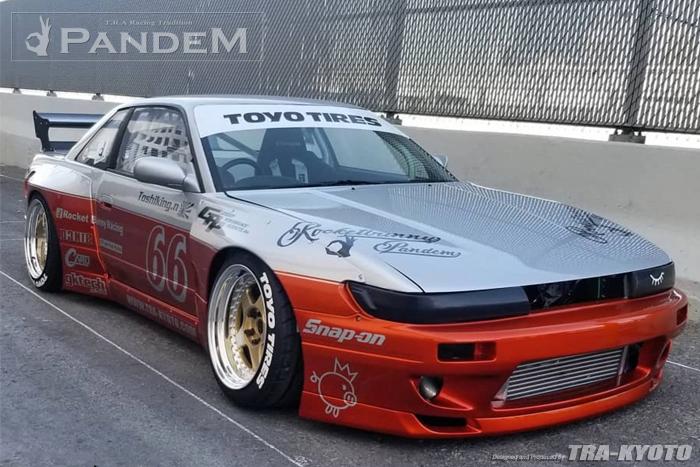 Pandem/Rocket Bunny 1989-93 Nissan Silvia (PS13) Wide-body Aero Kit (Ver.3)