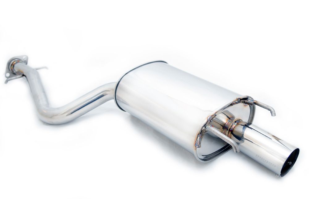 MEGAN 4" Stainless Tip Axle Back Exhaust Muffler IS300 01-05 GSE20 w/ Silencer