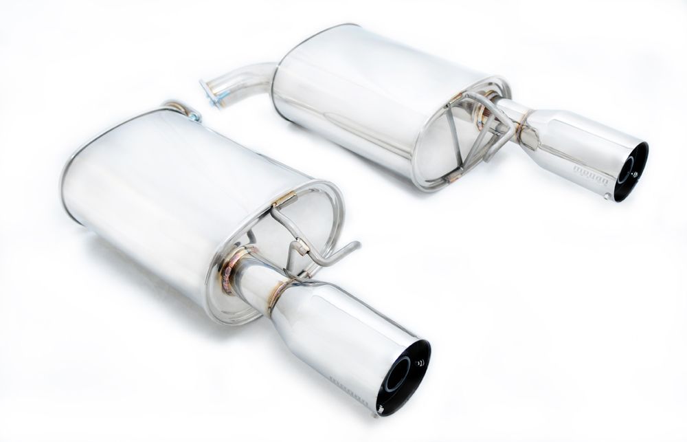 MEGAN 3" Dual Stainless Tips Axle Back Exhaust Muffler SC300 SC400 JZZ31 UZZ30