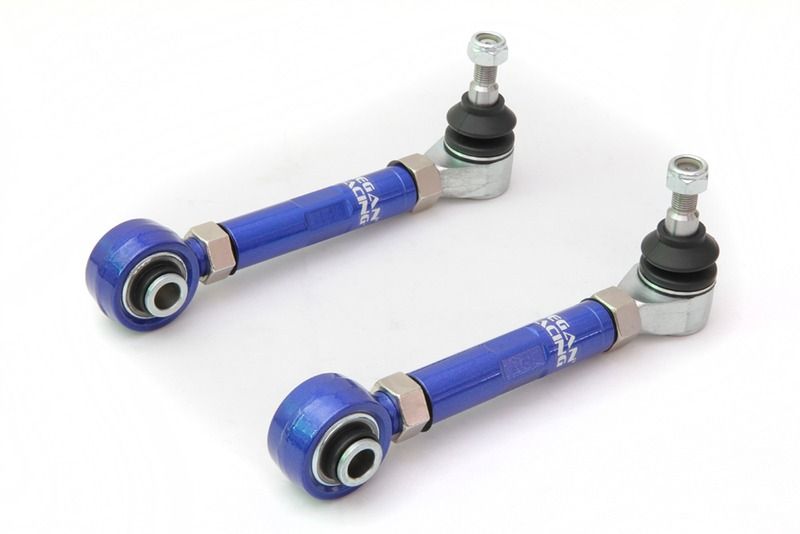 MEGAN 2pc Rear Toe Control Arm for Genesis Coupe 10-15 BK14 w/ Pillow Ball Joint
