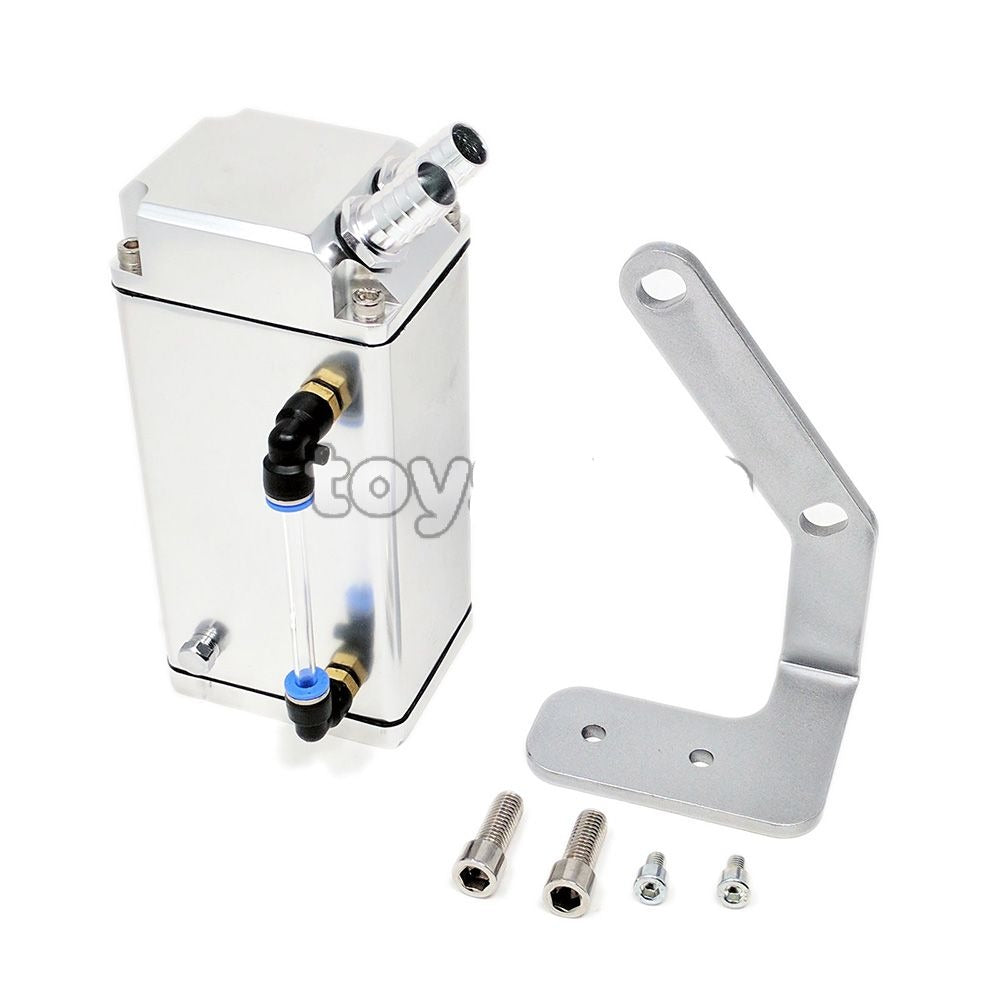 Rev9 750ml Aluminum Oil Reservoir Catch Can Tank for LS Engine LS1 LS2 LS3 LS6 b