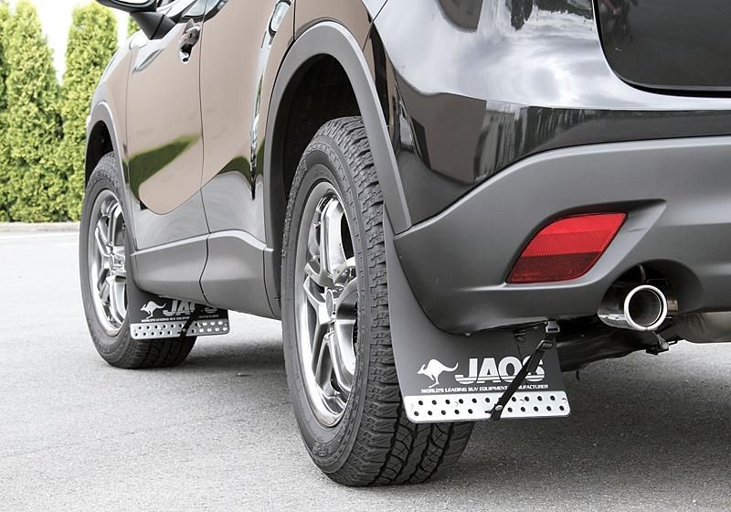 JAOS Front+Rear Mud Guard Splash MudGuard Flap for Mazda CX5 CX-5 KE 13-17 Black