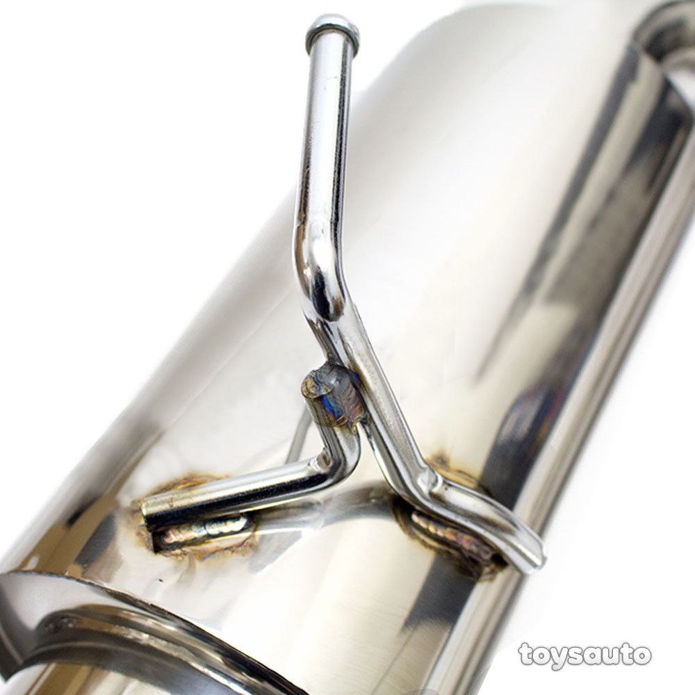 Rev9 FlowMaxx 4.5" Single Tip Catback Exhaust 3" pipe for Nissan 350z Z33 03-09
