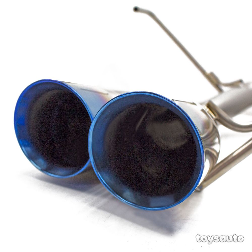 Rev9 FlowMaxx *Titanium* Axleback Muffler Delete Exhaust for WRX STi 11-14 Sedan