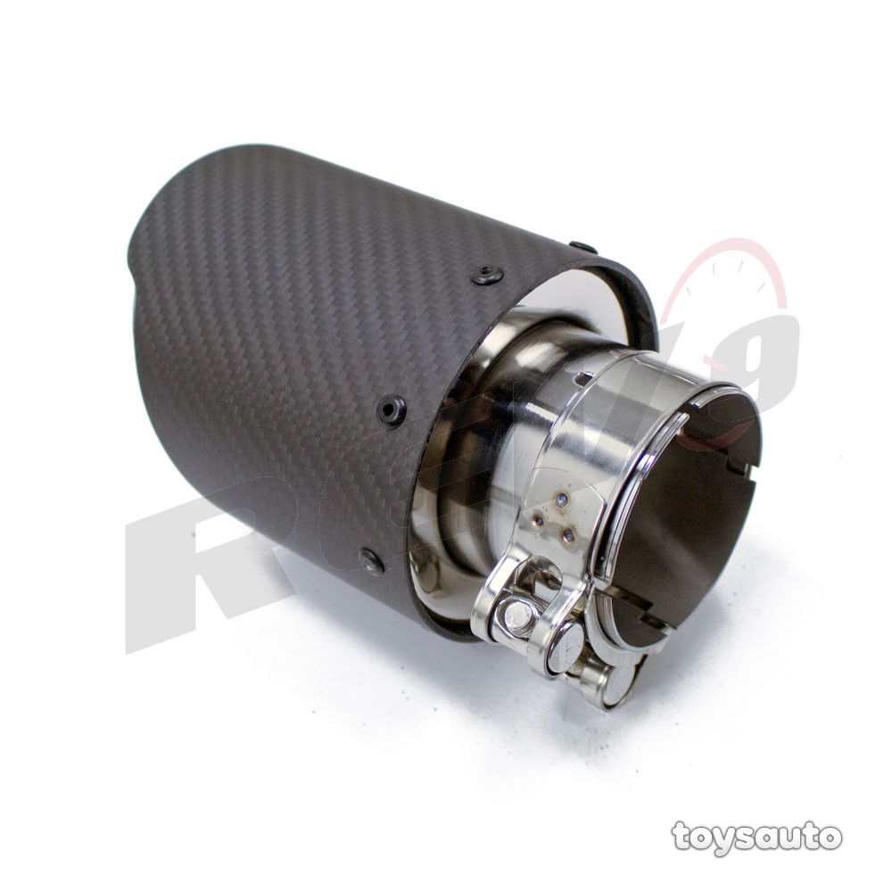 Rev9 FlowMaxx Axle Back Exhaust Carbon Tip for BMW 335i F30 12-15 435i F32 14-16
