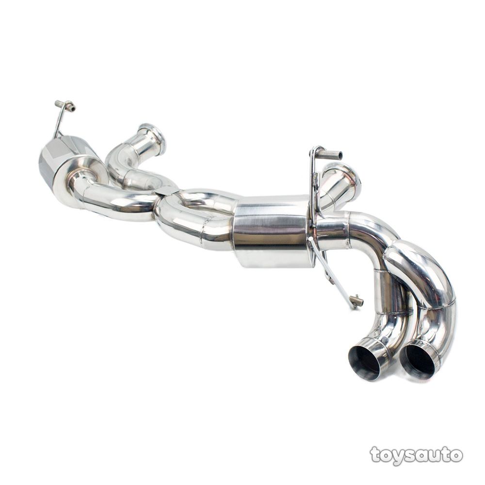Rev9 Stainless Catback Exhaust 27lbs + X Pipe for Lamborghini Gallardo 09-14 V10