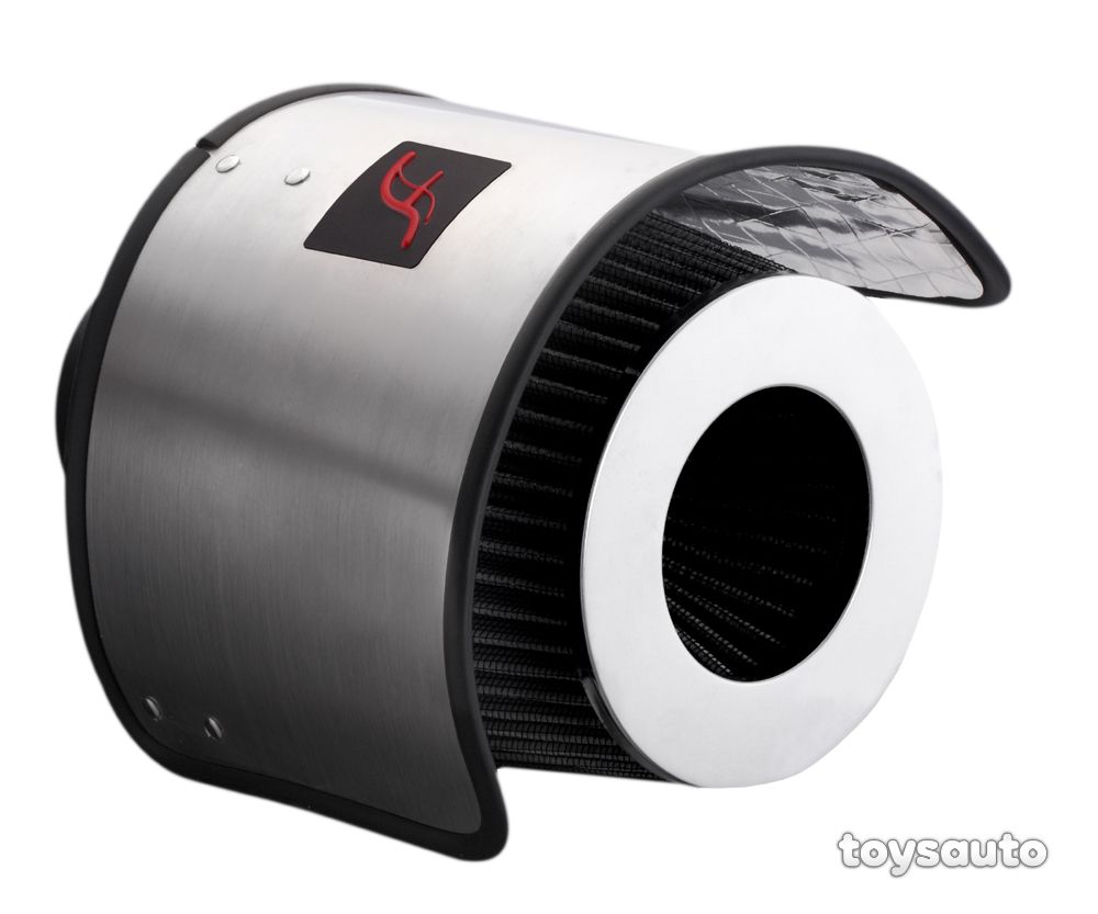 AF Dynamic Clamp Stainless Heat Shield for 2.75" 3" 3.25" 3.5" Air Intake Filter