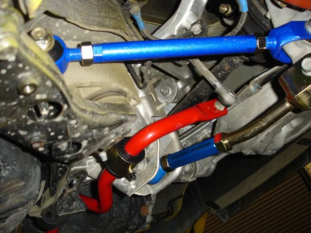 MEGAN 2pc Rear Radius Caster Control Arm for 350z Z33 Fairlady G35 V35 RWD