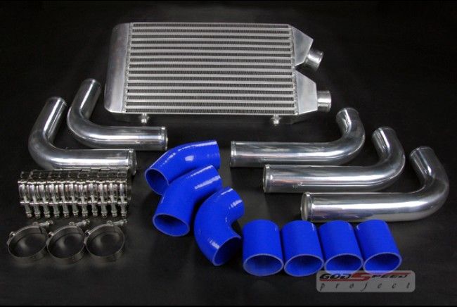 Rev9 FMIC Front Mount Intercooler for R32 R33 R34 S13 S14 RB20det RB25det Turbo