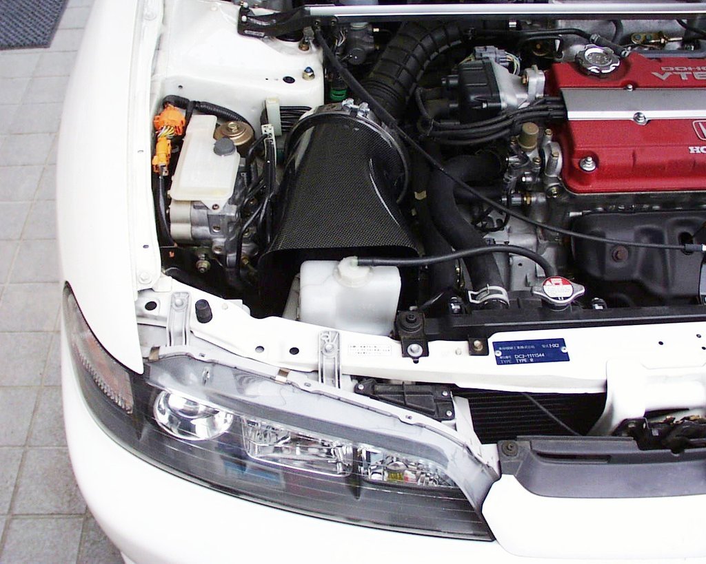 Gruppem Acura Integra 1998-2001 Dc2 Db8 B18C 1.8L Carbon Fiber Ram Air Intake System