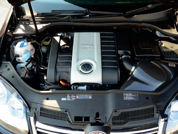 Gruppem Volkswagen Golf Gti 2005-2009 Mk5 2.0L Carbon Fiber Ram Air Intake System