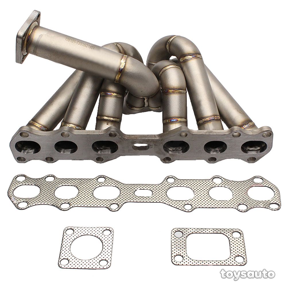 Rev9 HP Equal Length Top Mount T3 Turbo Manifold for JDM Supra 1JZGTE *Non VVTi