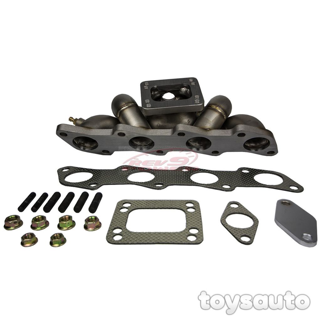 Rev9 HP Equal Length Top Mount T3 T4 Turbo Manifold for 240sx KA24de Twin cam
