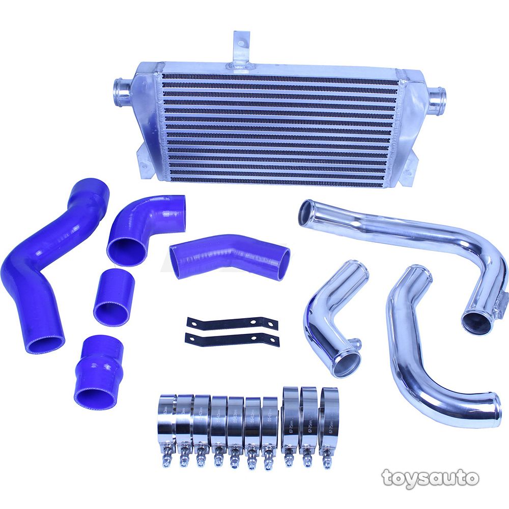 REV9 V2 FMIC Front Mount Intercooler Kit for Audi A4 B6 02-05 1.8T Turbo 400HP