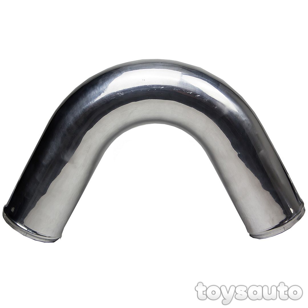 Rev9 Universal 32pc 4" 102mm Intercooler Pipe Piping Kit w/ Silicone Clamp Black