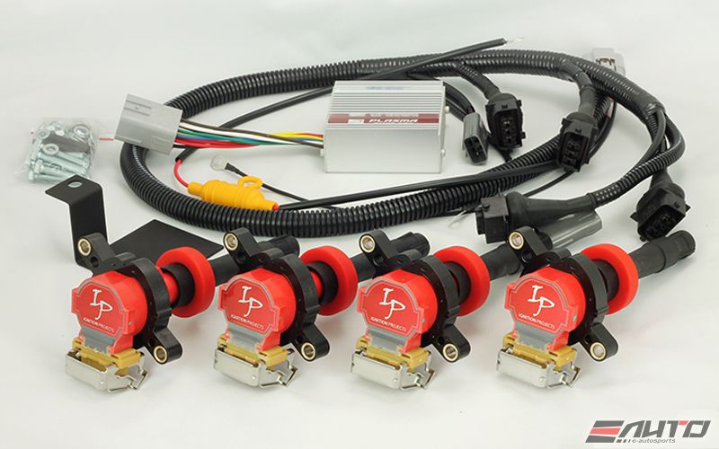 Ignition IP Coil Plasma Quad Pack Type II Lancer Evolution Evo VIII IX 8 9 4G63