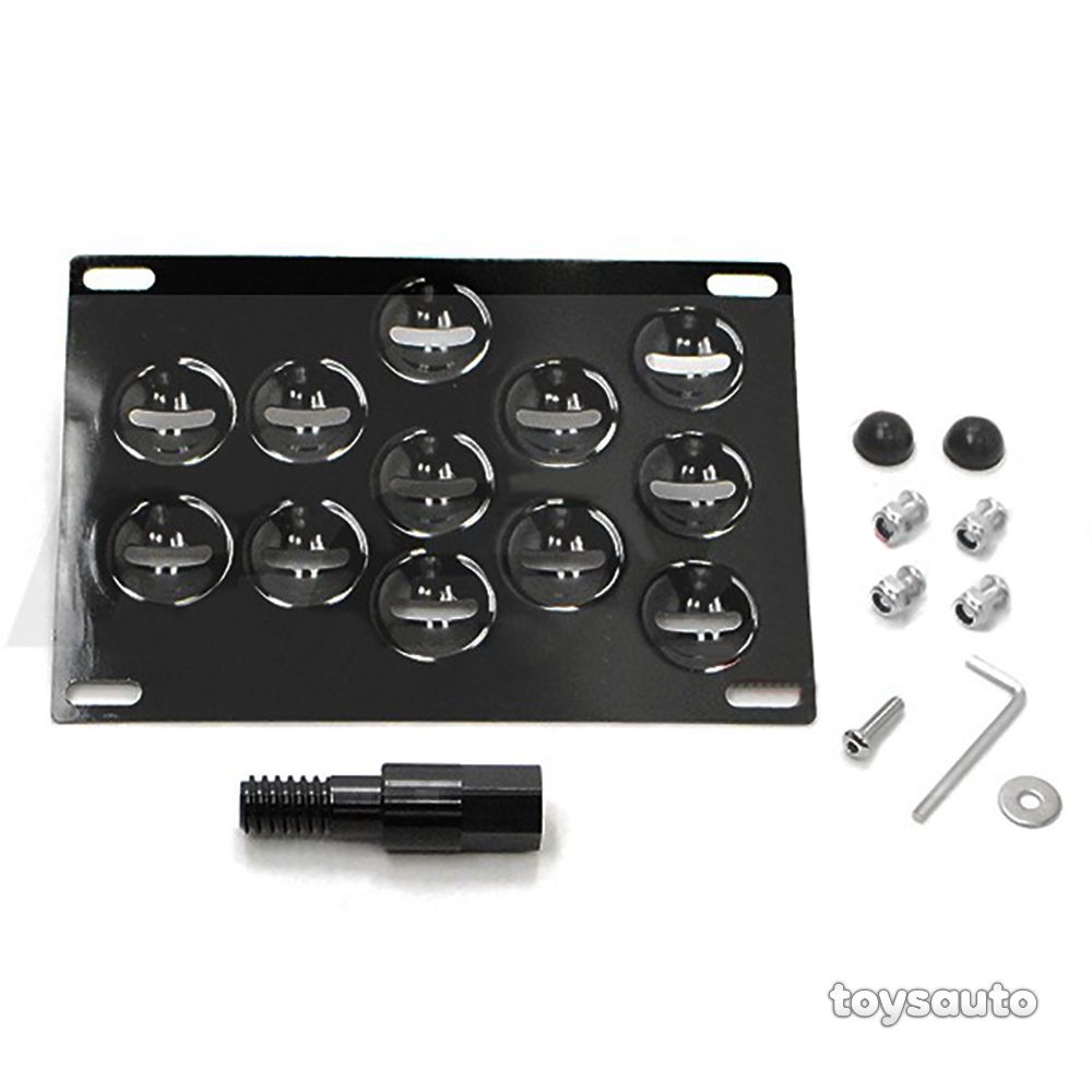 Rev9 License Plate Mount Bracket Holder Tow Adapter BMW E70 X5 07-13 E71 X6 09+