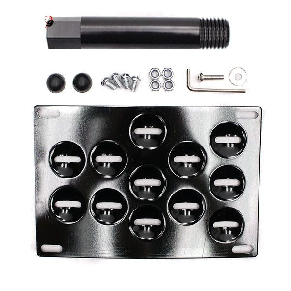 Rev9 JDM Tow License Plate Mount Bracket Adapter for Honda Fit 15-16 GK