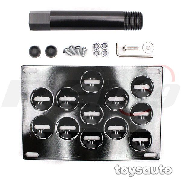 Rev9 JDM Tow License Plate Mount Bracket Adapter Holder for Aucra TLX 15-17