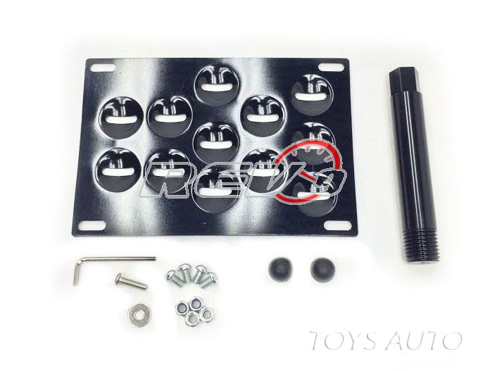 Rev9 License Plate Mount Bracket Holder Tow Adapter for Genesis Coupe 10-14