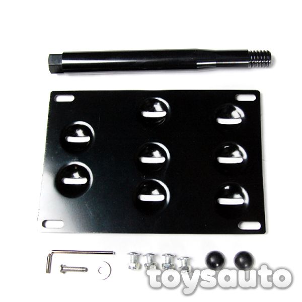 Rev9 JDM License Plate Mount Bracket Adapter IS-F ISF 08-14 Adjustable Angle