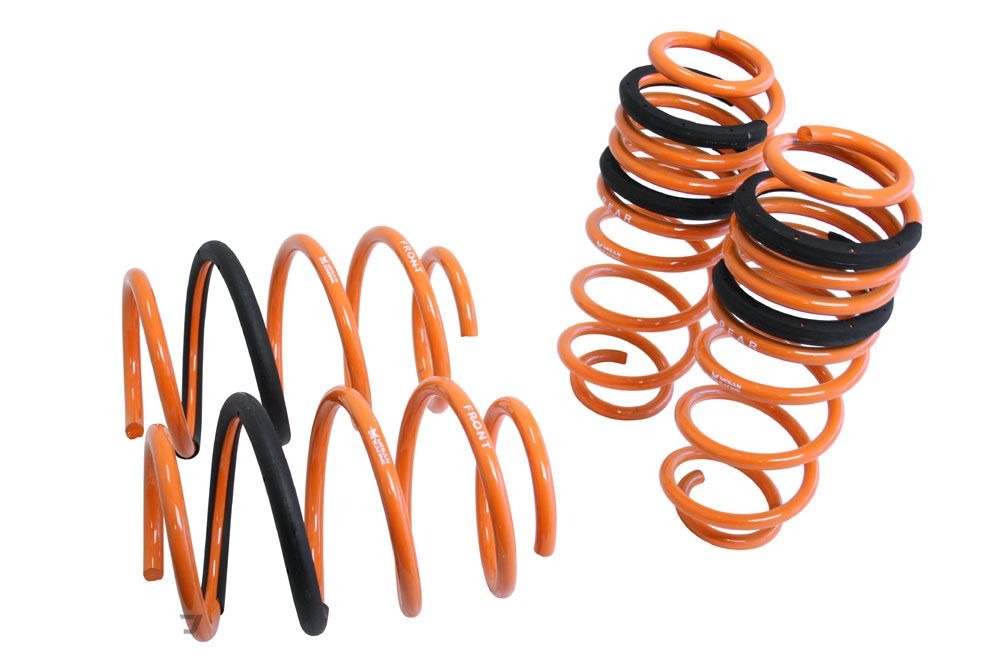 MEGAN Lowering Lower Springs Spring Prius 10-14 ZVW30 F: 1.25" R: 1.25" SAE 9254