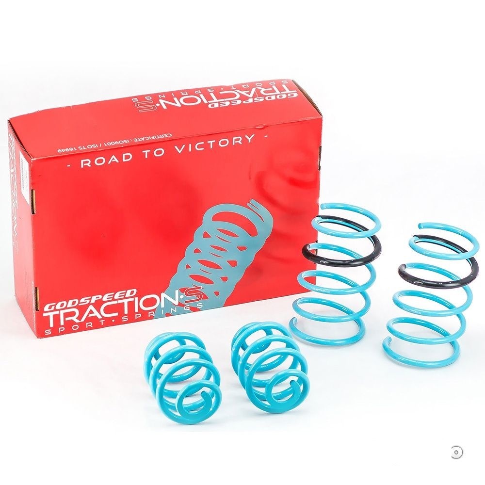 Godspeed Tractions-S Lower Spring Drop 2.0"/1.7" for BMW E36 92-98 318 323 328