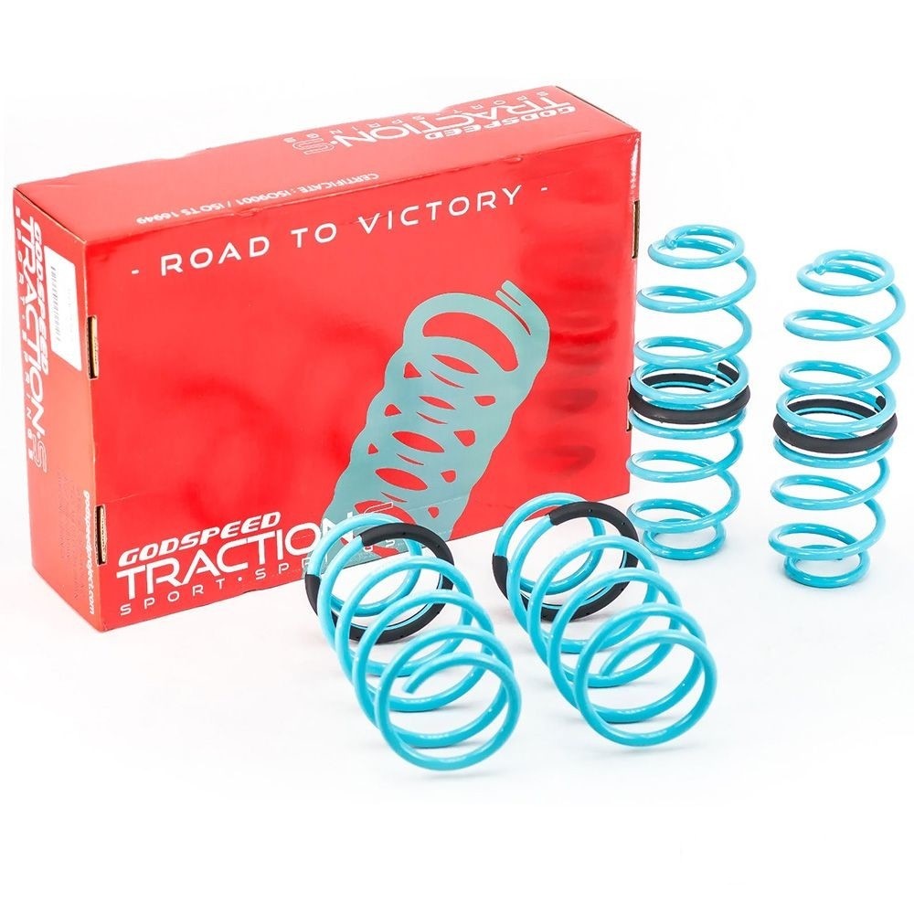 Godspeed Tractions-S Lower Lowering Spring Drop 1.3"/1.5" for Ford Fiesta 11-16