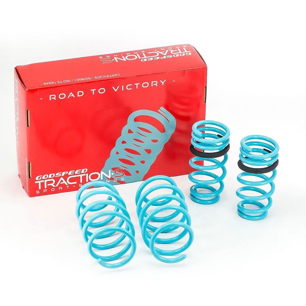 Godspeed Tractions-S Lower Lowering Spring Drop 1.7"/1.8" for Honda CRV 07-11