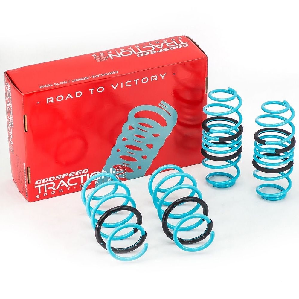 Godspeed Tractions-S Lower Lowering Spring Drop 1.0"/1.2" for Honda Fit 15-20 GK