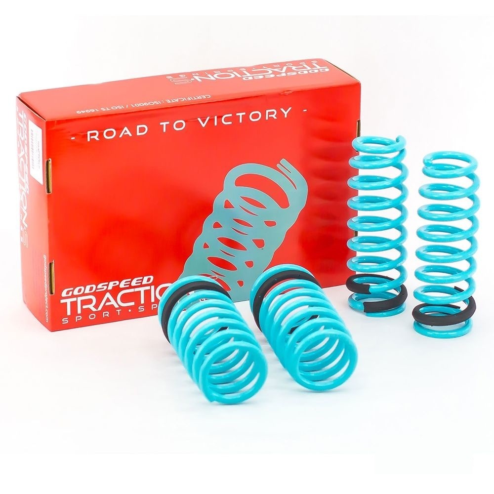 Godspeed Tractions-S Lower Lowering Spring for Lexus GS350 13-17 RWD 1.5"F 1.5"R