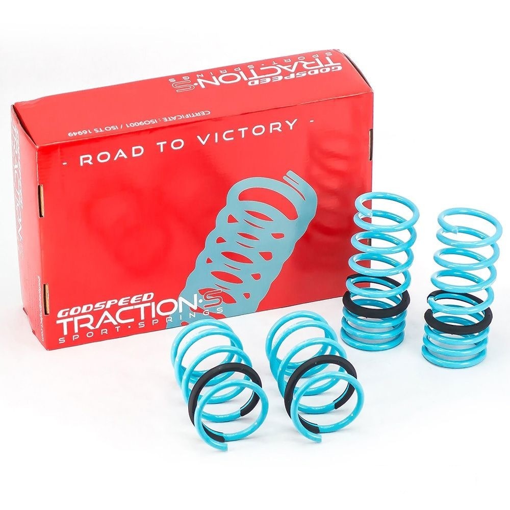Godspeed Tractions-S Lower Lowering Drop Spring for FRS BRZ 86 13-17 1.8"/1.3"