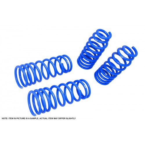 Manzo Lower Lowering Spring Kit Blue For 08-11 Audi TT FWD Quattro F 1.5" R 1.5"