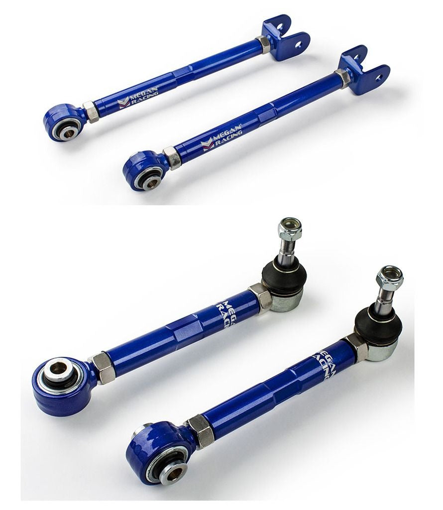 MEGAN 4pc Rear Toe +Traction Control Arm for IS300 01-05 GS300 GS400 GS430 98-05