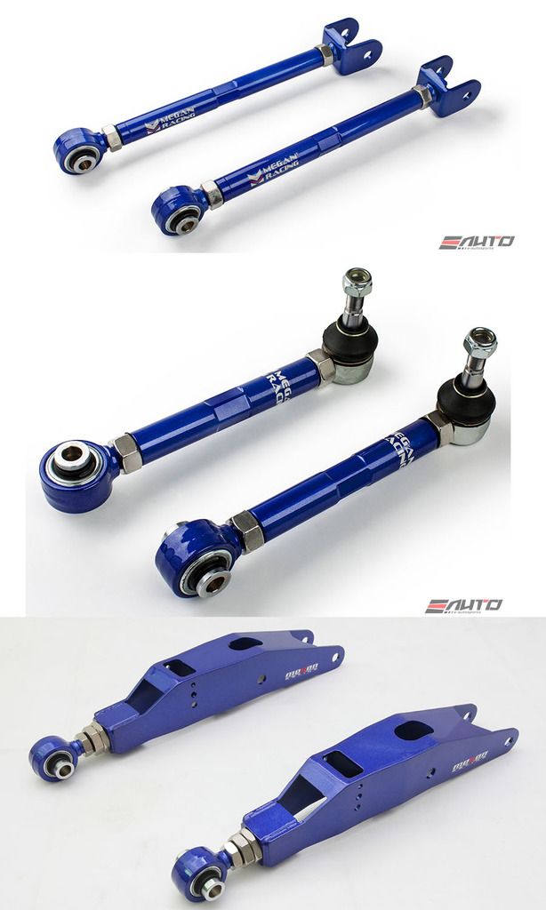 MEGAN 6pc Rear Toe + Traction + Camber Arm IS300 01-05 GS300 GS400 GS430 98-05