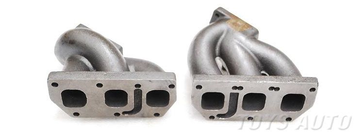 Rev9 Twin Cast T25 T28 Turbo Manifold Golf GTi R32 Jetta VR6 MK4 MK5 2.8L 3.2L