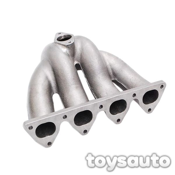 Rev9 Top Mount Cast T3 t3/t4 Turbo Manifold Civic CRX Del Sol D15 D16 D15a Sohc