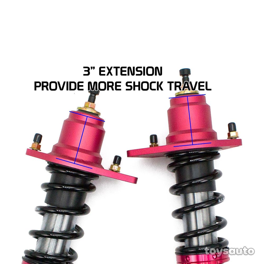 Godspeed 40way MAXX Coilover *2.75" Extend Top Hat* for Miata MX5 MX-5 06-15