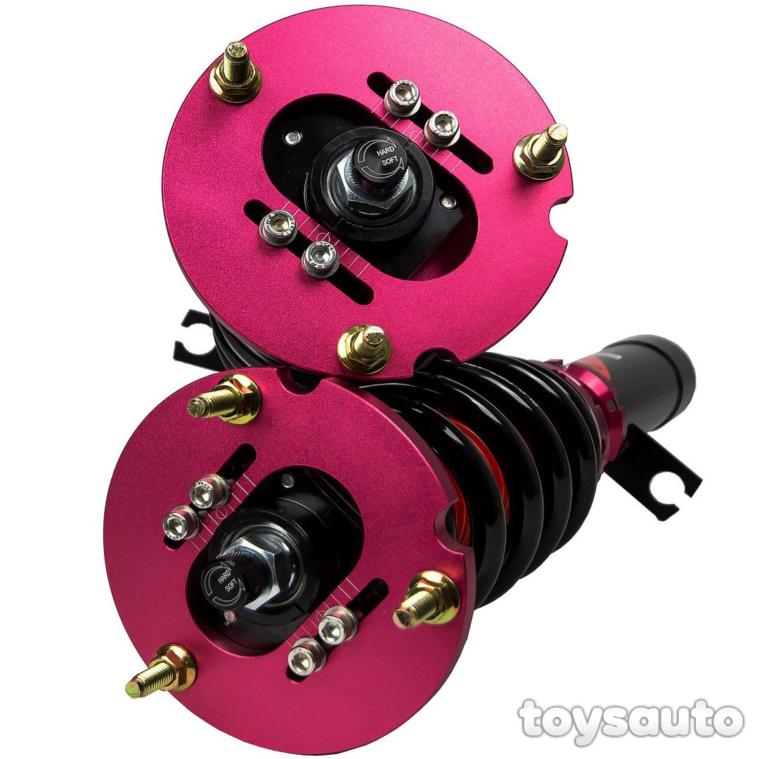 Godspeed MAXX Suspension Coilover Shock+Spring+Camber for BMW E34 87-95 *61mm