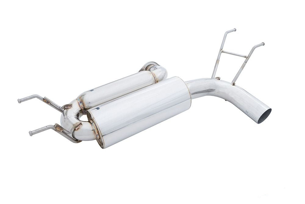 MEGAN 3" Stainless Roll Tip Axle Back Axleback Exhaust for Miata MX5 MX-5 15-17