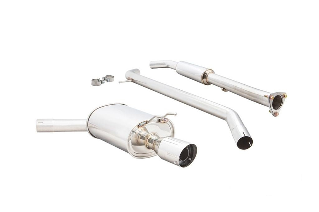 MEGAN 4.5" Stainless Tip OE RS Catback Exhaust for Honda Accord 4cyl Coupe 13-16