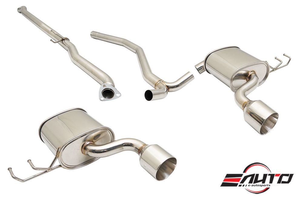 MEGAN Stainless Tip Catback Exhaust for Honda Civic 16-19 1.5T Turbo Hatchback