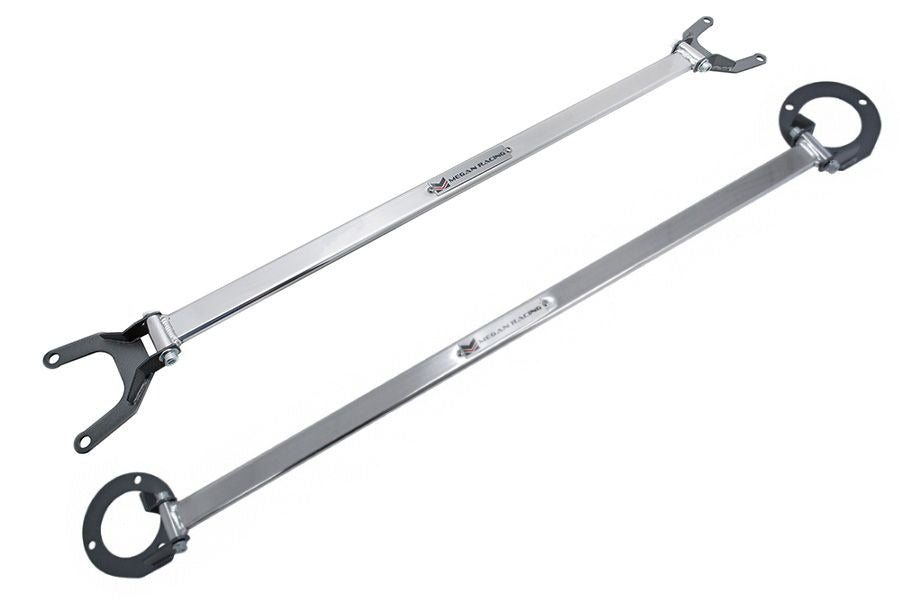 MEGAN Race Front +Rear Strut Tower Bar Brace for Lancer ES GT GTS Ralliart 08-14